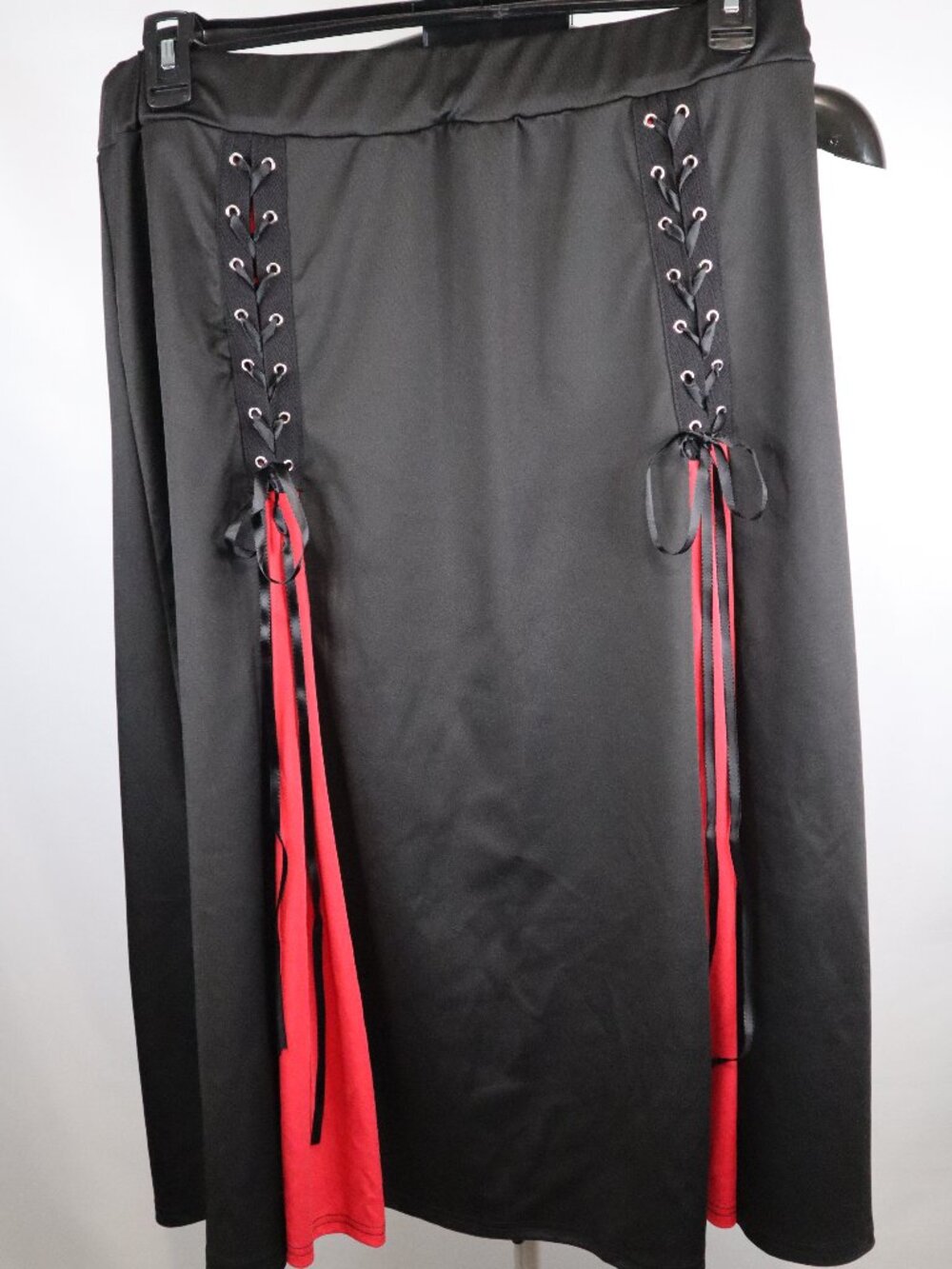 Black and red Skirt